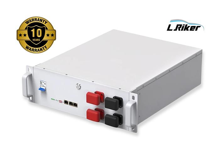 LiFePO4 48V 100Ah Акумуляторна батарея 6000+ циклів Smart BMS RS485/CAN PC Monitor 51.2V L.Riker Kyiv Ukraine