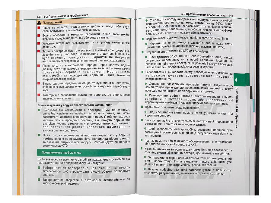 Посібник користувача (owner's manual) BYD Seagull L.Riker 1